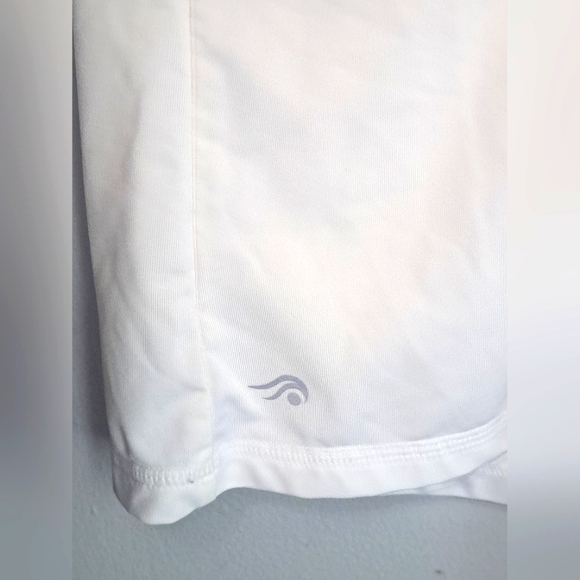 IDEOLOGY Womens White Collared Short Sleeve Shift Dress Size Large - Picture 6 of 9